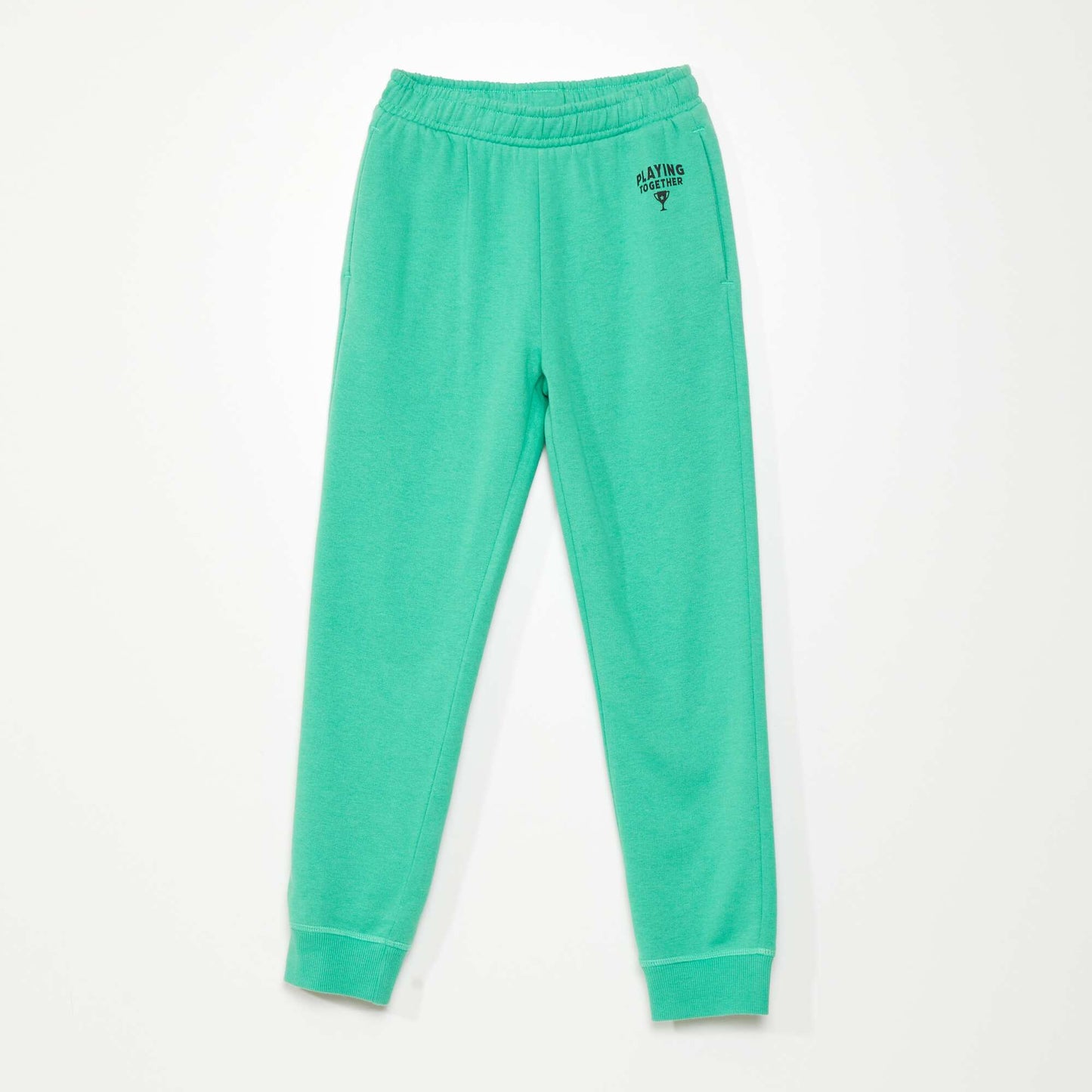 Pantalon de jogging en molleton Vert