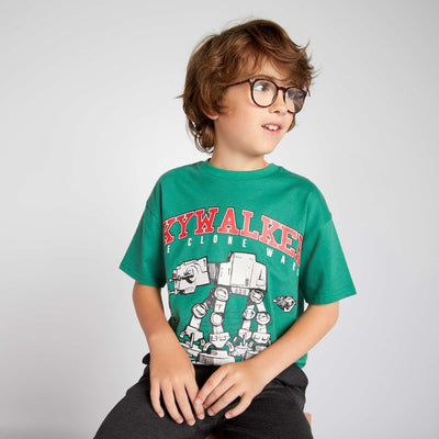 T-shirt à manches courtes 'Stars Wars' VERT