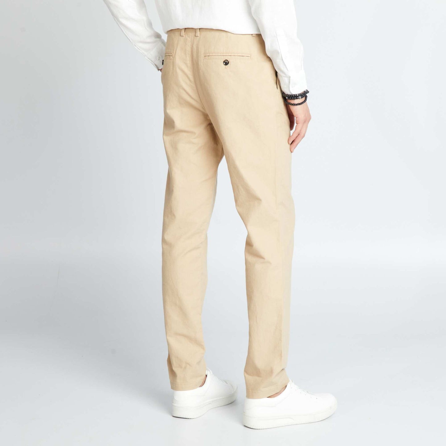 Pantalon chino Beige