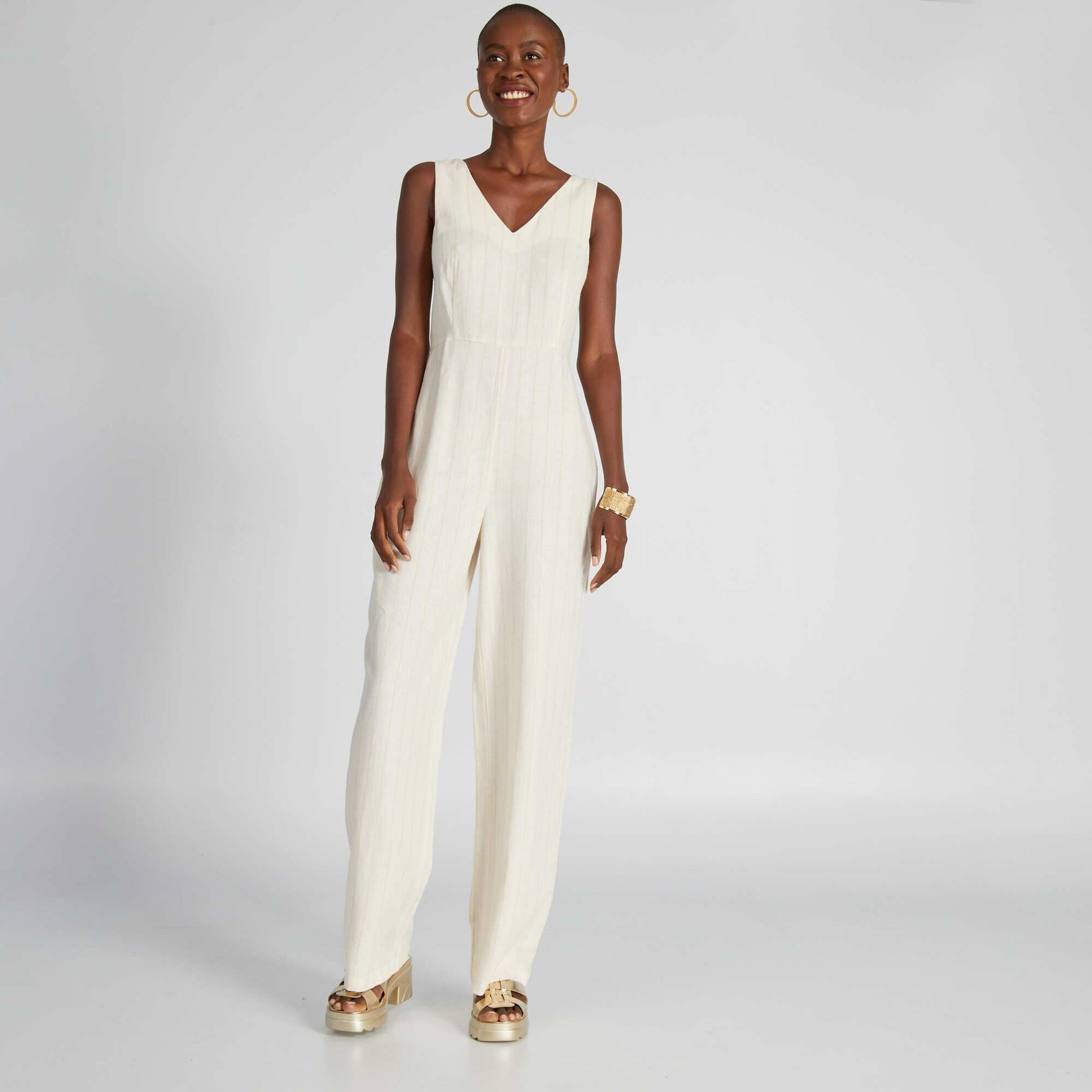 Combinaison sans manches Beige – Kiabi Afrique - Main Image