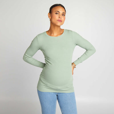 T-shirt grossesse Vert