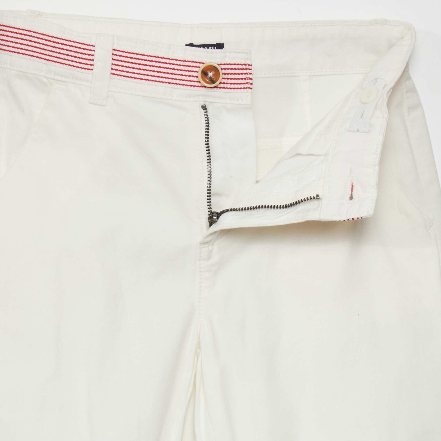 Pantalon en twill blanc