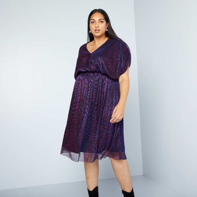 Robe courte de fêtes Violet
