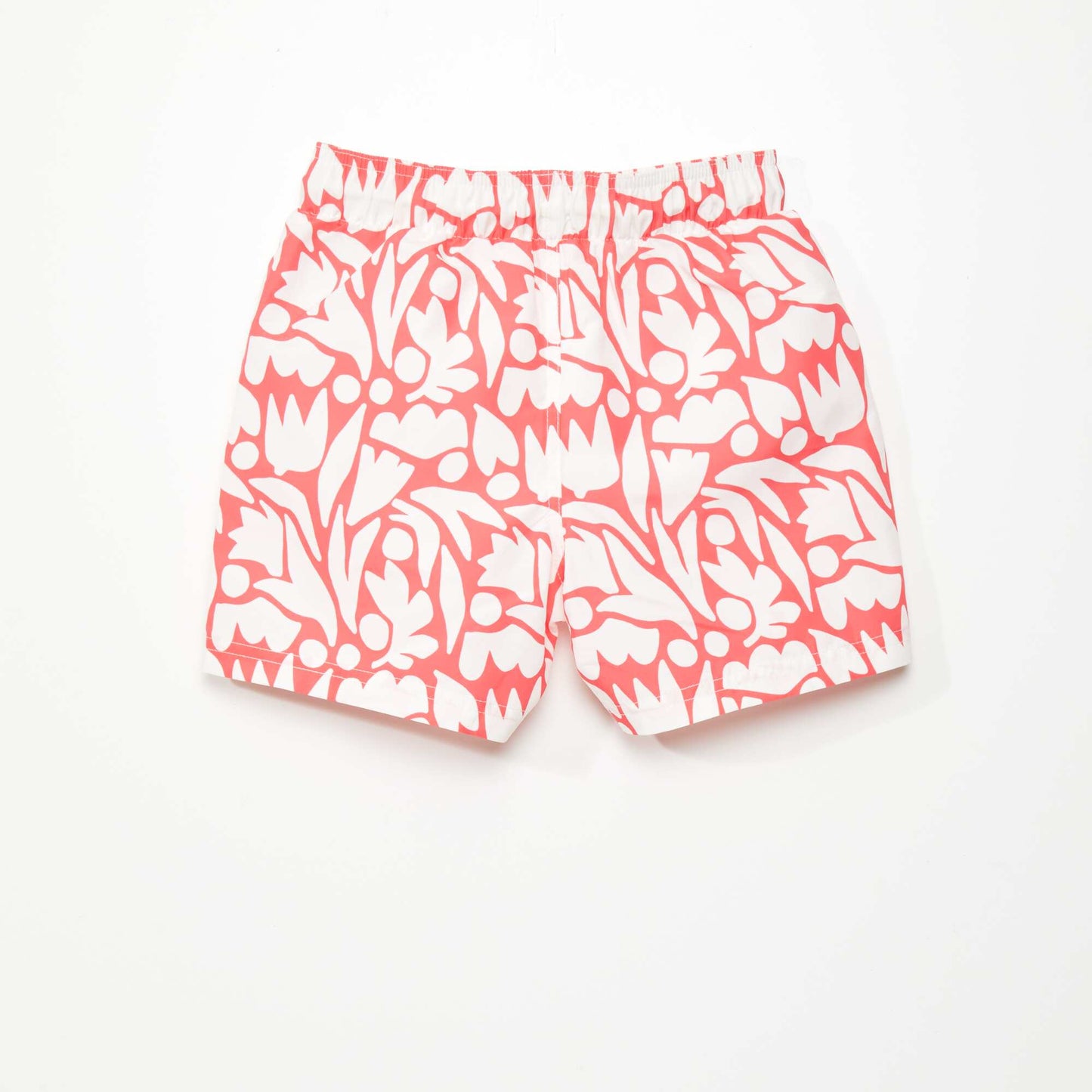 Short maillot de bain Rouge/blanc