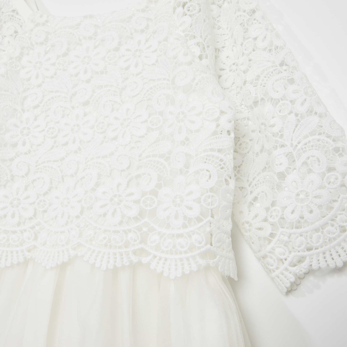 Robe de cérémonie blanc