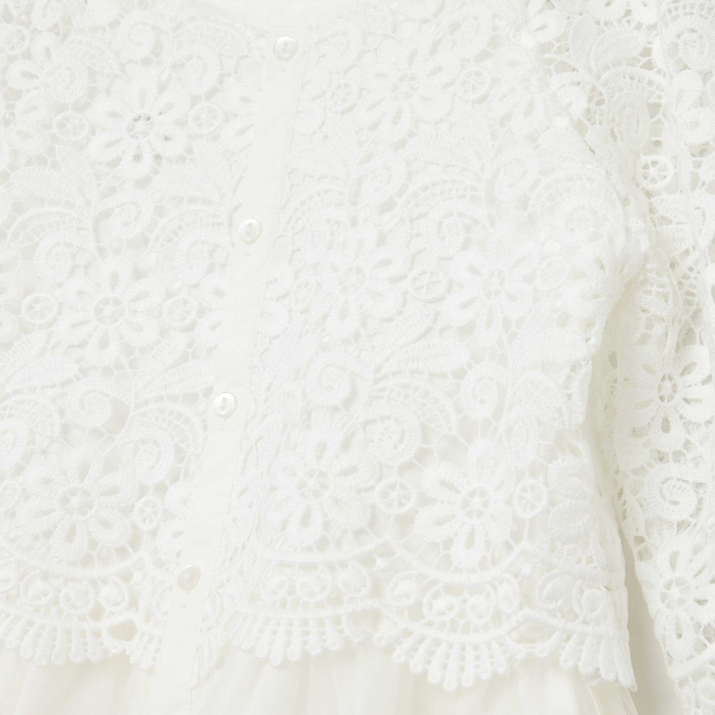 Robe de cérémonie blanc