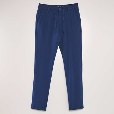 Pantalon chino Bleu