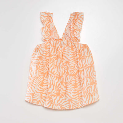 Blouse fluide Orange