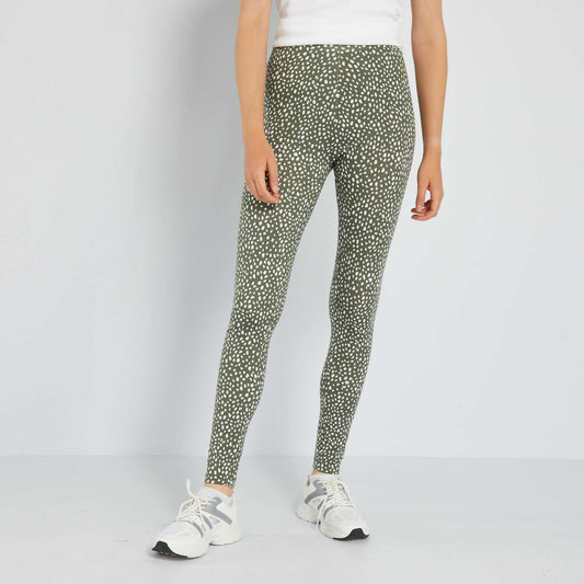 Legging de sport Kaki