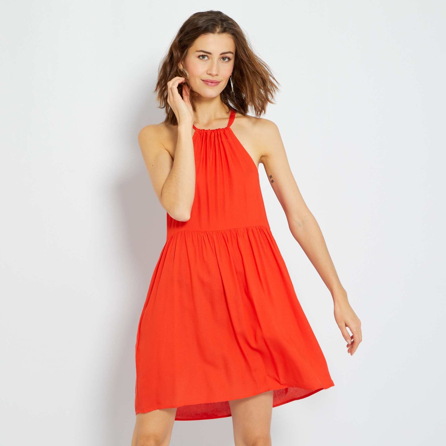 Robe fluide Rouge