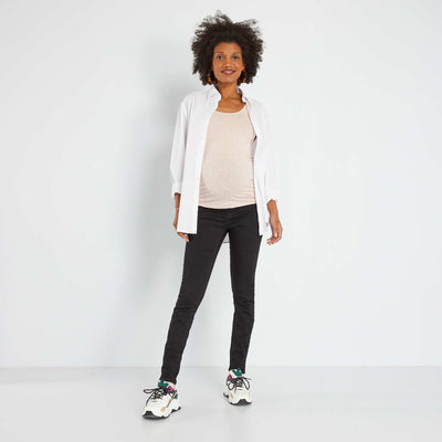 Jean skinny de maternité Noir