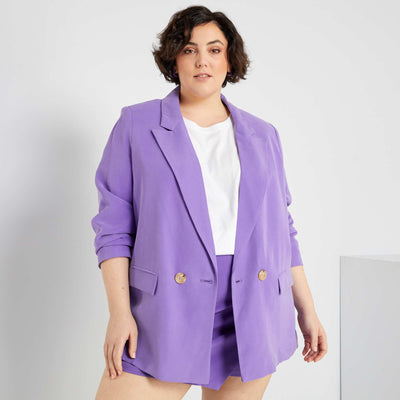 Veste blazer violet