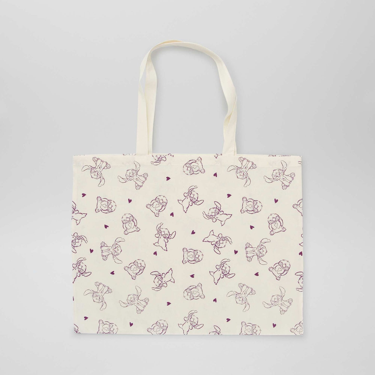 Tote-bag imprimé 'Disney' Violet